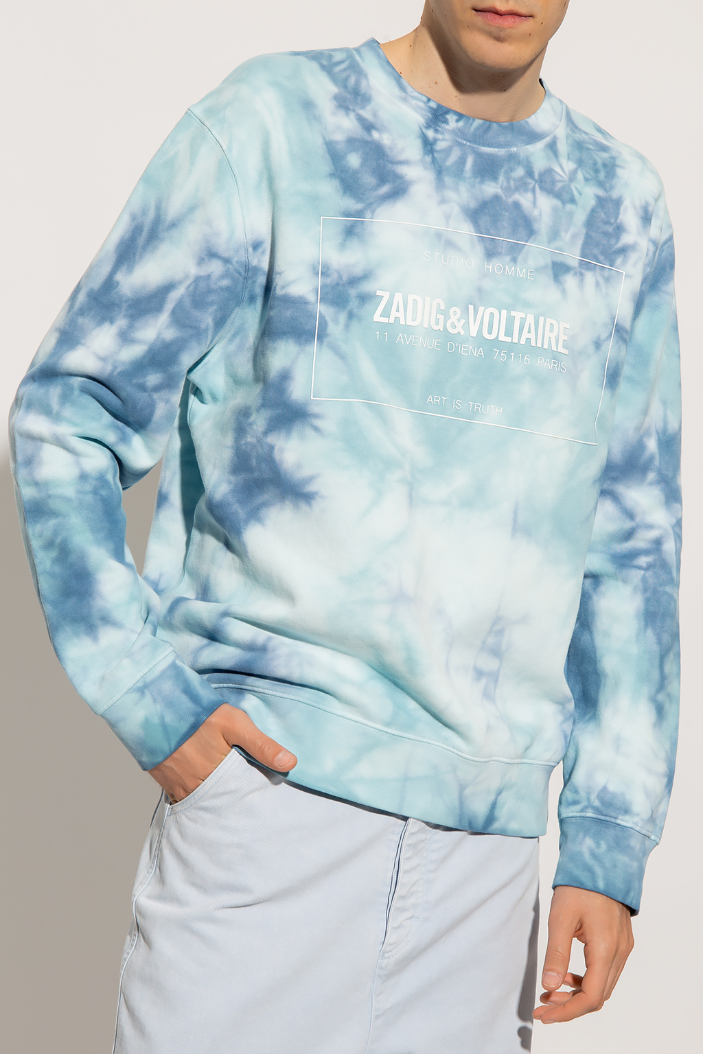 Zadig and voltaire discount tie dye sweatshirt